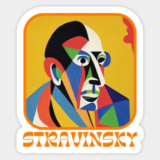 Igor Stravinsky Sticker